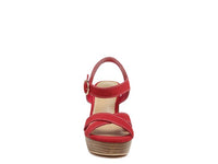 Thumbnail for RAG&CO CHOUPETTE SUEDE LEATHER BLOCK HEELED SANDAL