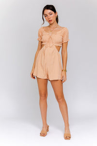 Thumbnail for Off-Shoulder Cutout Romper