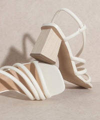 Thumbnail for OASIS SOCIETY Ashley - Wooden Heel Sandal