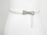 Thumbnail for ELASTIC PEARL FASHION BELT