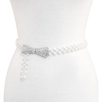 Thumbnail for ELASTIC PEARL FASHION BELT