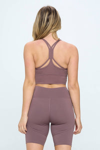 Thumbnail for Criss Cross Back Sports Bra Active wear