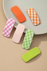 Thumbnail for Set of 2 fabric hair snap clips