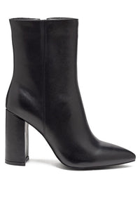 Thumbnail for MARGEN ANKLE-HIGH POINTED TOE BLOCK HEELED BOOT