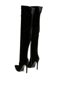 Thumbnail for Tilera Stretch Over The Knee Stiletto Boots