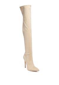 Thumbnail for Tilera Stretch Over The Knee Stiletto Boots