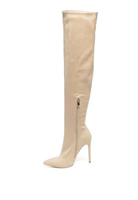 Thumbnail for Tilera Stretch Over The Knee Stiletto Boots