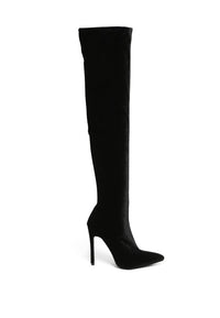 Thumbnail for Tilera Stretch Over The Knee Stiletto Boots