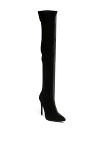 Thumbnail for Tilera Stretch Over The Knee Stiletto Boots