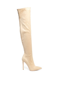 Thumbnail for Tilera Stretch Over The Knee Stiletto Boots