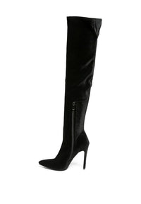 Thumbnail for Tilera Stretch Over The Knee Stiletto Boots