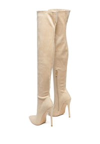 Thumbnail for Tilera Stretch Over The Knee Stiletto Boots