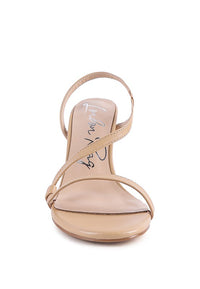 Thumbnail for EPOQUE HEELED STRAPPY SLINGBACK SANDAL