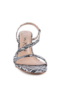 Thumbnail for EPOQUE HEELED STRAPPY SLINGBACK SANDAL