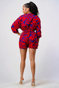 Thumbnail for Passionate for you casual long sleeve romper