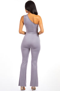 Thumbnail for SEXY ZIPPER UP JUMPSUIT