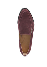 Thumbnail for SARA Suede Slip-On Loafers