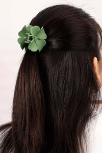 Thumbnail for Matte Color Coated Flower Hair Claw Clip