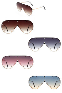 Thumbnail for Retro Oversize Aviator Fashion Sunglasses