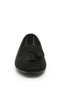 Thumbnail for FEET NEST PERFORATED MICROFIBER LOAFER