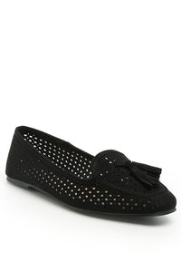 Thumbnail for FEET NEST PERFORATED MICROFIBER LOAFER