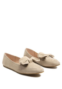 Thumbnail for REMEE Front Bow Loafers