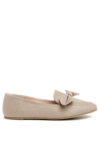 Thumbnail for REMEE Front Bow Loafers