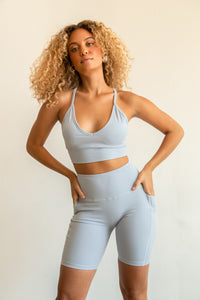 Thumbnail for Fall Activewear Biker short set