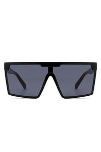 Thumbnail for Oversize Square Flat Top Fashion Women Sunglasses