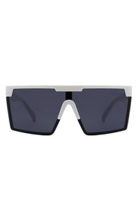 Thumbnail for Oversize Square Flat Top Fashion Women Sunglasses