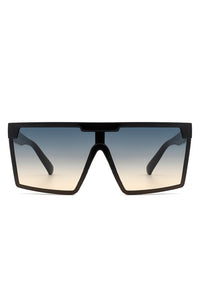 Thumbnail for Oversize Square Flat Top Fashion Women Sunglasses