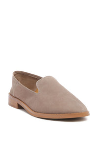 Thumbnail for OLIWIA Classic Suede Loafers