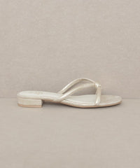 Thumbnail for Oasis Society Ada - Delicate Knotted Flat Sandal