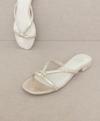 Thumbnail for Oasis Society Ada - Delicate Knotted Flat Sandal