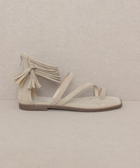 Thumbnail for Oasis Society Abril - Strappy Ankle Wrap Sandal