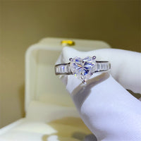 Thumbnail for 3 Carat Moissanite 925 Sterling Silver Ring