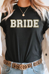 Thumbnail for Bride Faux Chenille Graphic PLUS Tee