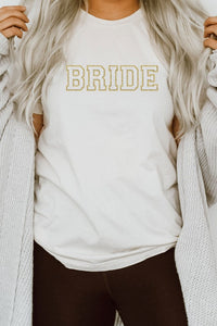 Thumbnail for Bride Faux Chenille Graphic PLUS Tee