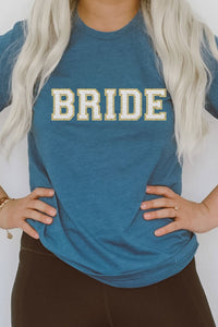 Thumbnail for Bride Faux Chenille Graphic PLUS Tee