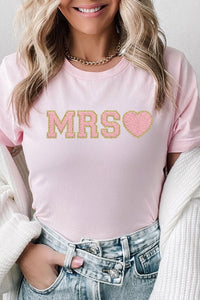 Thumbnail for Mrs. Faux Chenille Graphic PLUS Tee