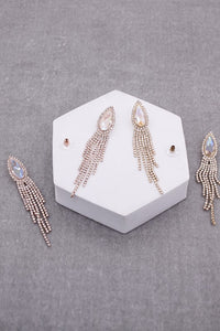 Thumbnail for Teardrop Shape and Tassels earrings