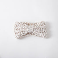 Thumbnail for KNITTED BOW WINTER HEAD BAND