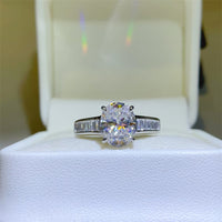 Thumbnail for 3 Carat Moissanite 925 Sterling Silver Ring