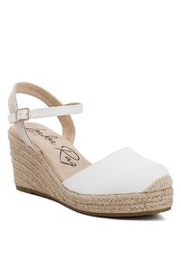 Thumbnail for Trand Wedge Espadrille Sandals