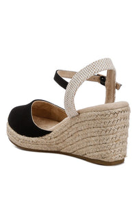 Thumbnail for Trand Wedge Espadrille Sandals