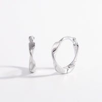 Thumbnail for 925 Sterling Silver Hoop Earrings