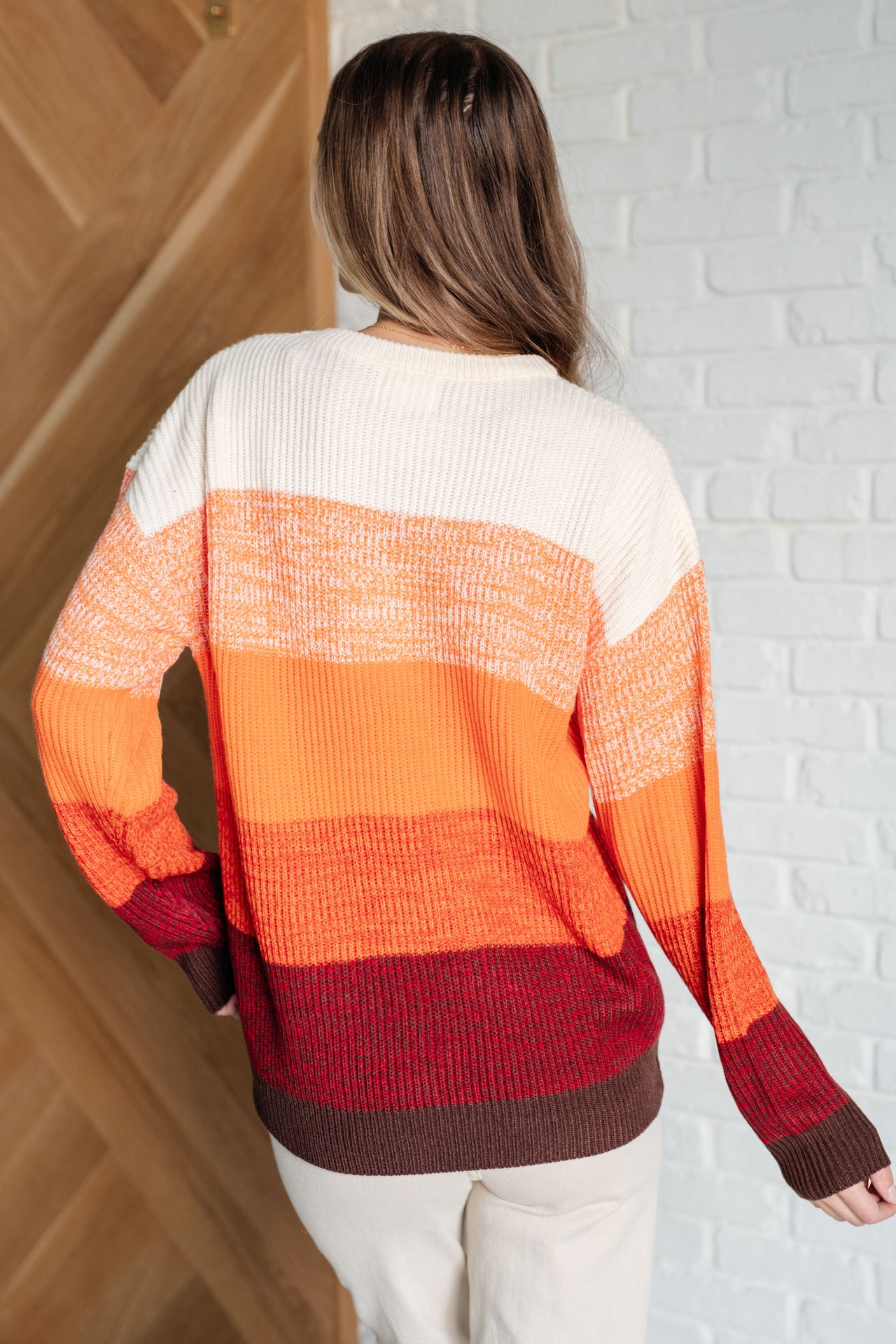 All Too Well Color Block Sweater