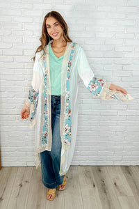 Thumbnail for Always Flowing Open Front High Low Cardigan