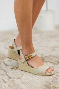 Thumbnail for Arnold Natural Linen Wedges