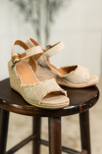 Thumbnail for Arnold Natural Linen Wedges